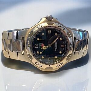 Tag Heuer Gold and Black Men's Watch